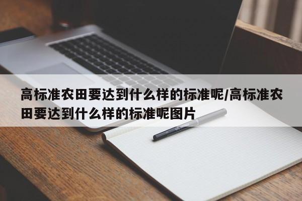 高标准农田要达到什么样的标准呢/高标准农田要达到什么样的标准呢图片