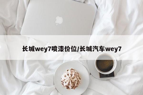 长城wey7喷漆价位/长城汽车wey7
