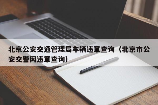 北京公安交通管理局车辆违章查询（北京市公安交警网违章查询）